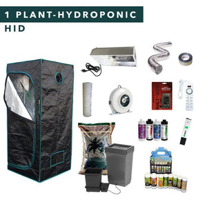 2' X 2' HID Hydroponic Complete Indoor Grow Tent Kits for 1 Plant