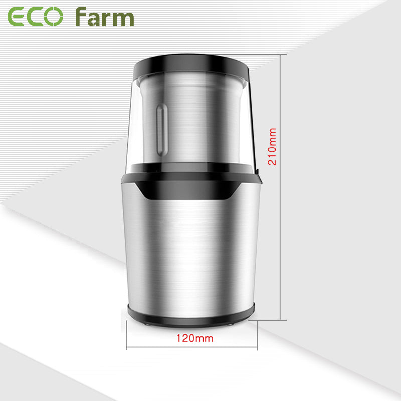 ECO Farm Electric Weed Spice Grinder with Stainless Steel Blade-growpackage.com