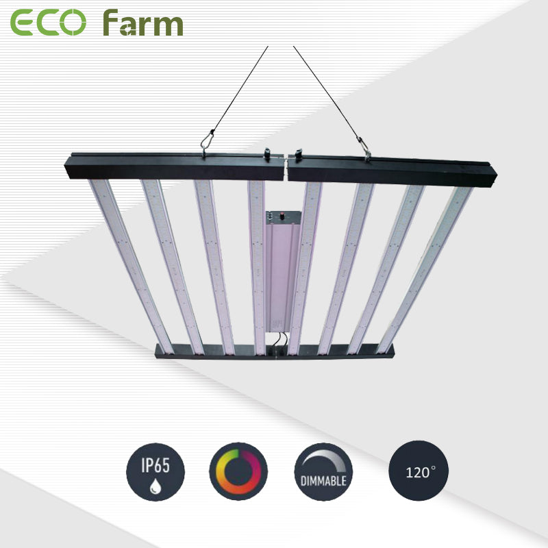 ECO Farm 640W/720W/960W Samsung LM301B Foldable Grow Light Bar