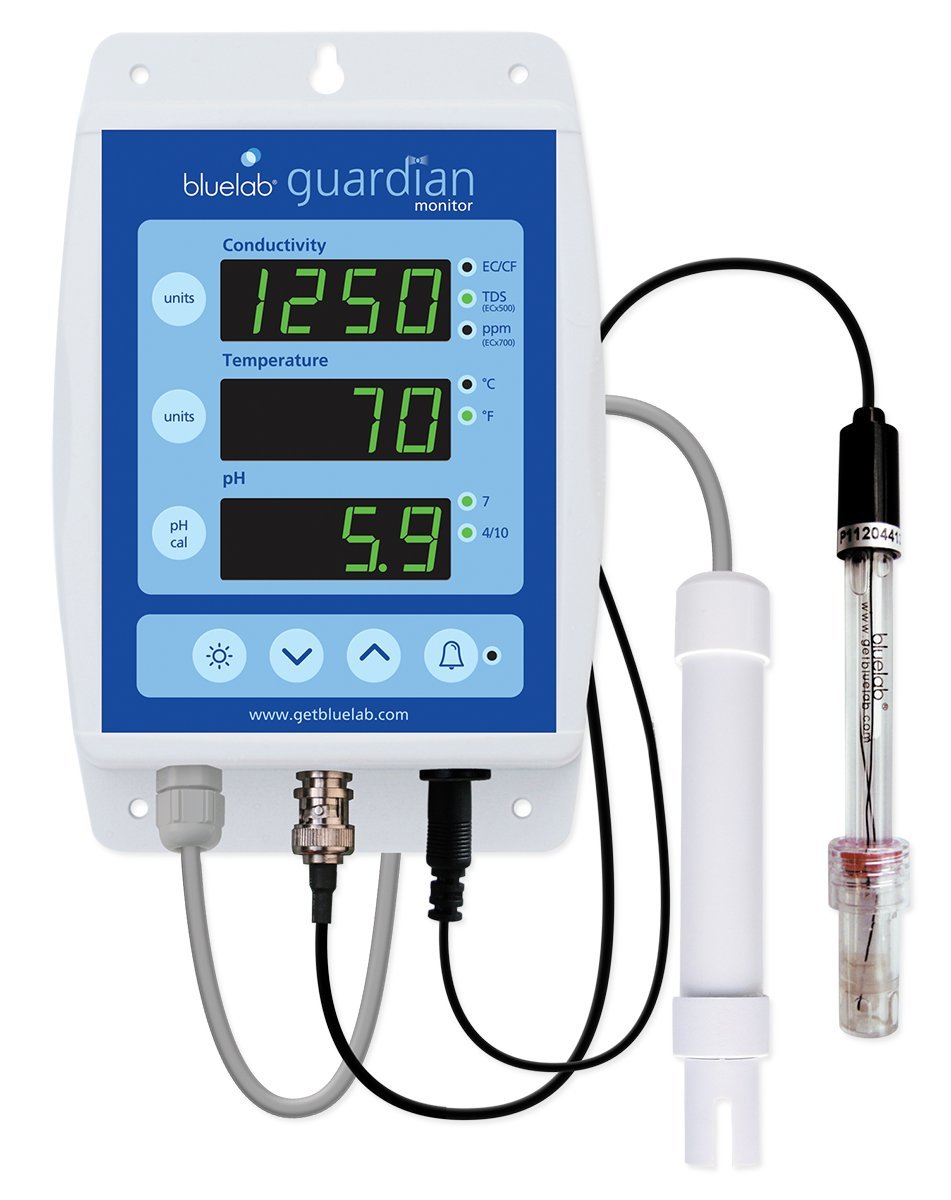 Bluelab Guardian Monitor for pH Temperature Conductivity Measures