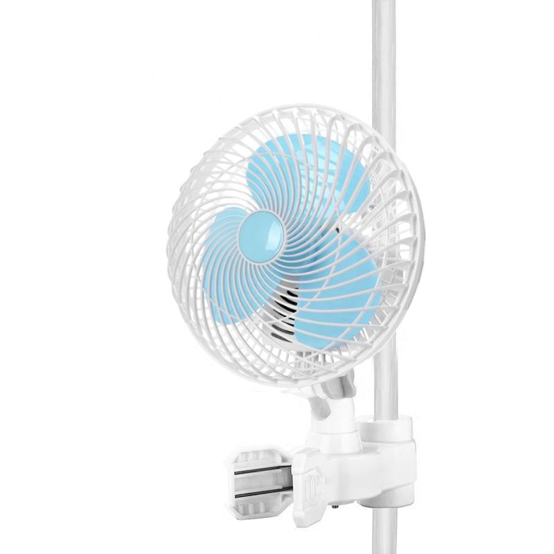 ECO Farm 6 Inch Oscillating Clip Fan with 2 - Speed Control