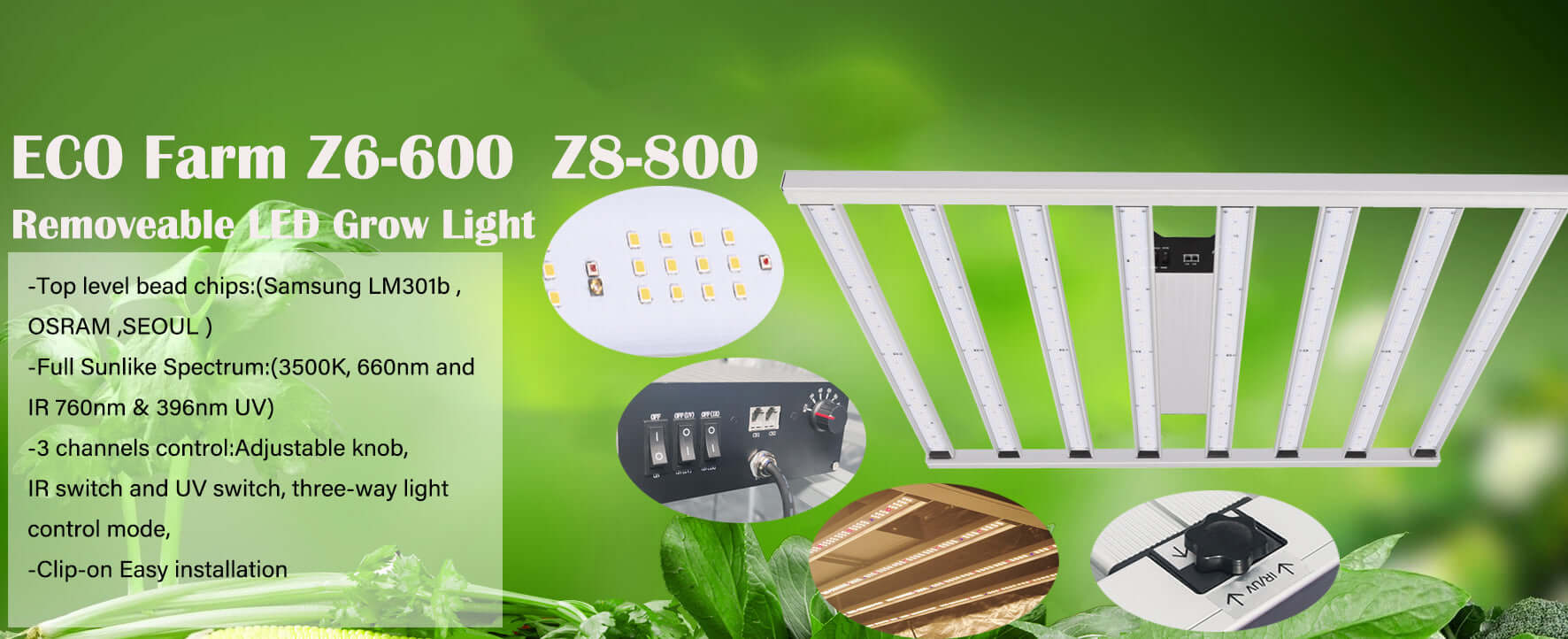 Z8-800W-LED-GROW-LIGHT-BANNER | ECO Farm