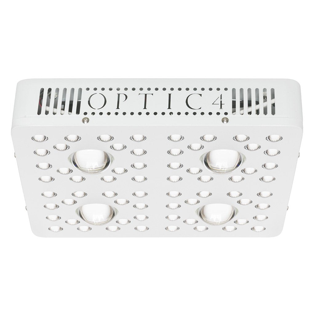 Optic 4 Gen4 Dimmable COB LED Grow Light 370W (UV/IR) 3000K & 5000K COBs