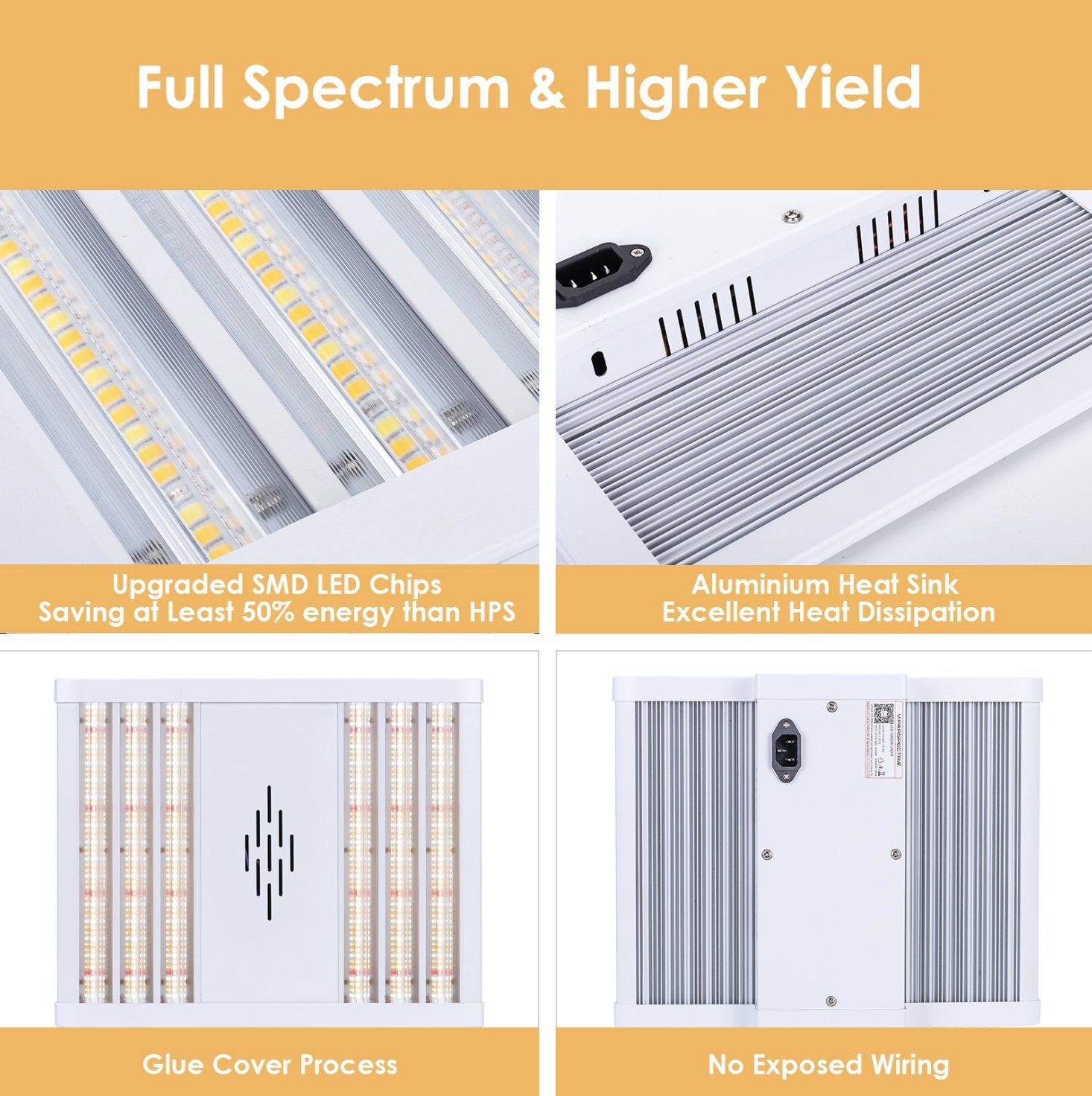 100 Watt Panels - Viparspectra VP Series VP1000