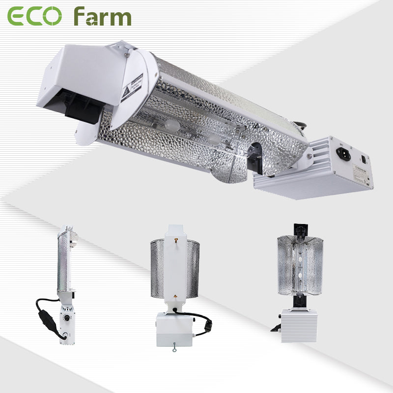 ECO Farm 1000W CMH Dimmable Adjustable Reflector Double Ended Grow Lights