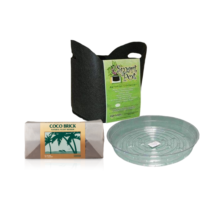 LED Coco Complete Starter Grow Kits for 1 Plant