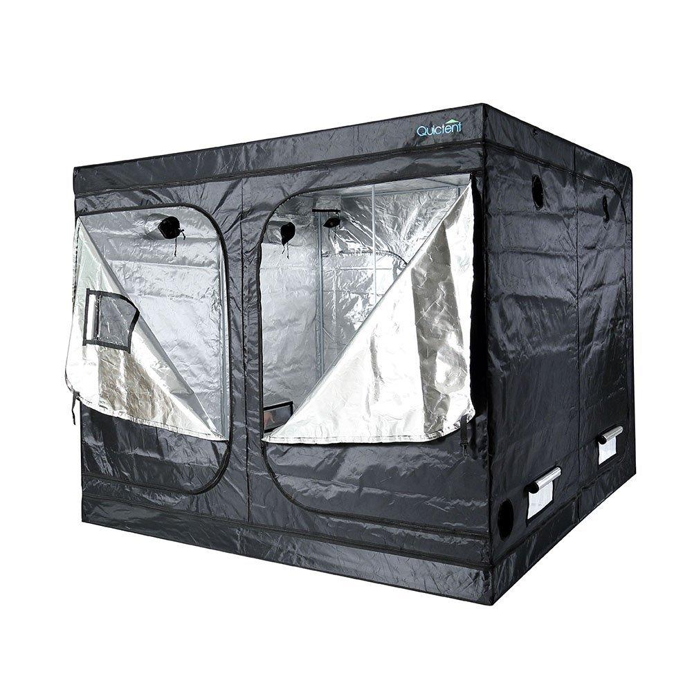 Quictent 8ft x 8ft x 6ft6inch Mylar Hydroponic Grow Tent