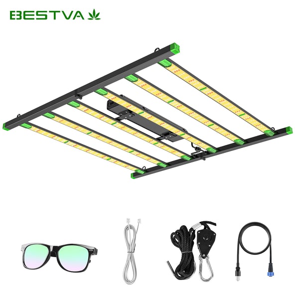 BESTVA BAT W600 Dimmable LED Grow Light for Your Indoor Plants