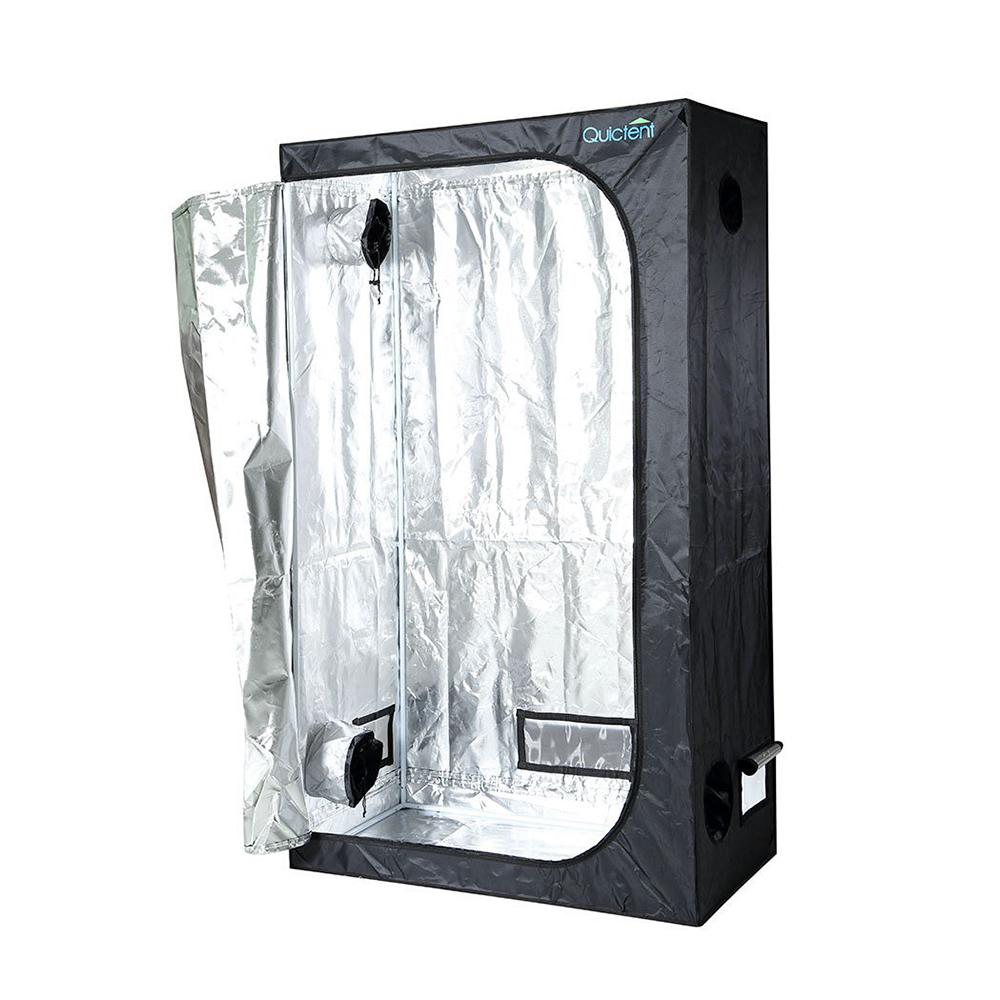 Quictent 2ft x 4ft x 7ft Mylar Hydroponic Grow Tent For Plants Indoors