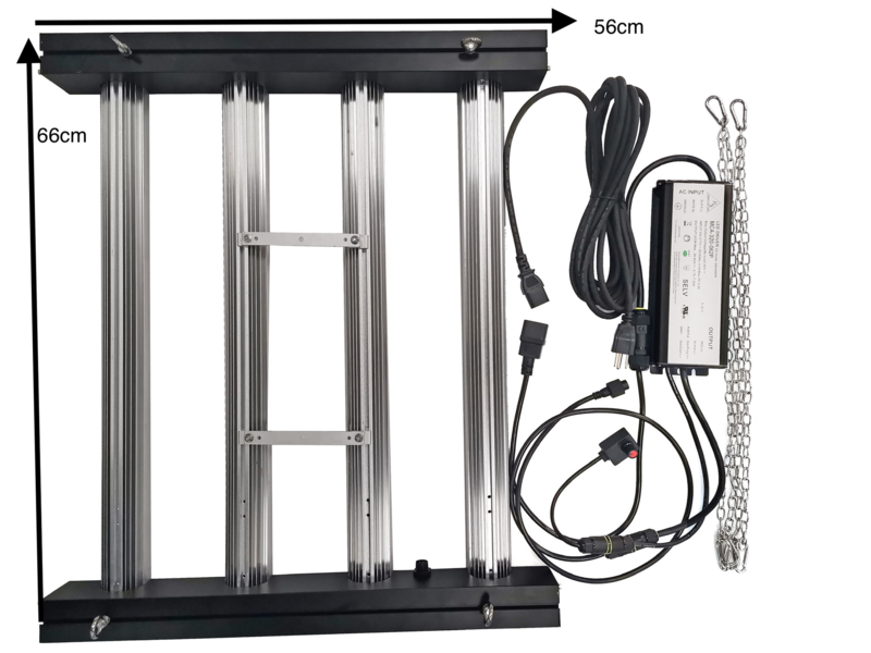 ECO Farm Samsung 240W Dimmable LED Grow Light+UV+IR Panels