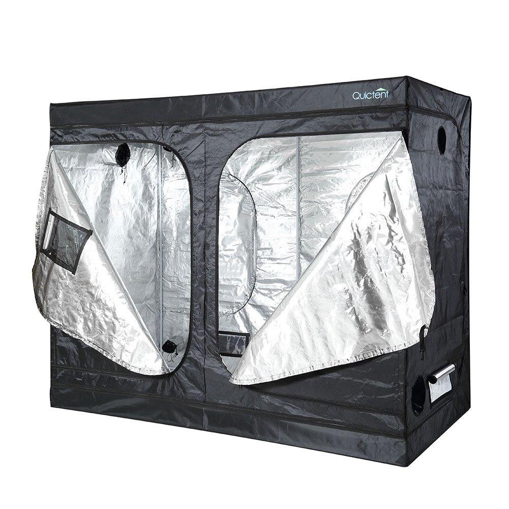 Quictent 4ft x 8ft x 6ft6inch Mylar Hydroponic Grow Tent For Plants Indoors