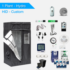 HID/T5 Hydro Complete Grow Kits for 1 Plant