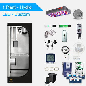 Complete 1 Plant Grow Kit - Hydro - LED
