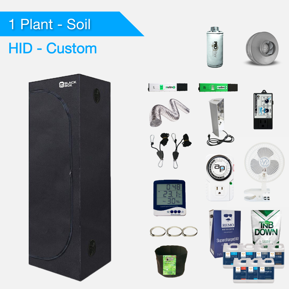 HID/T5 Soil Complete Grow Kits for 1 Plant