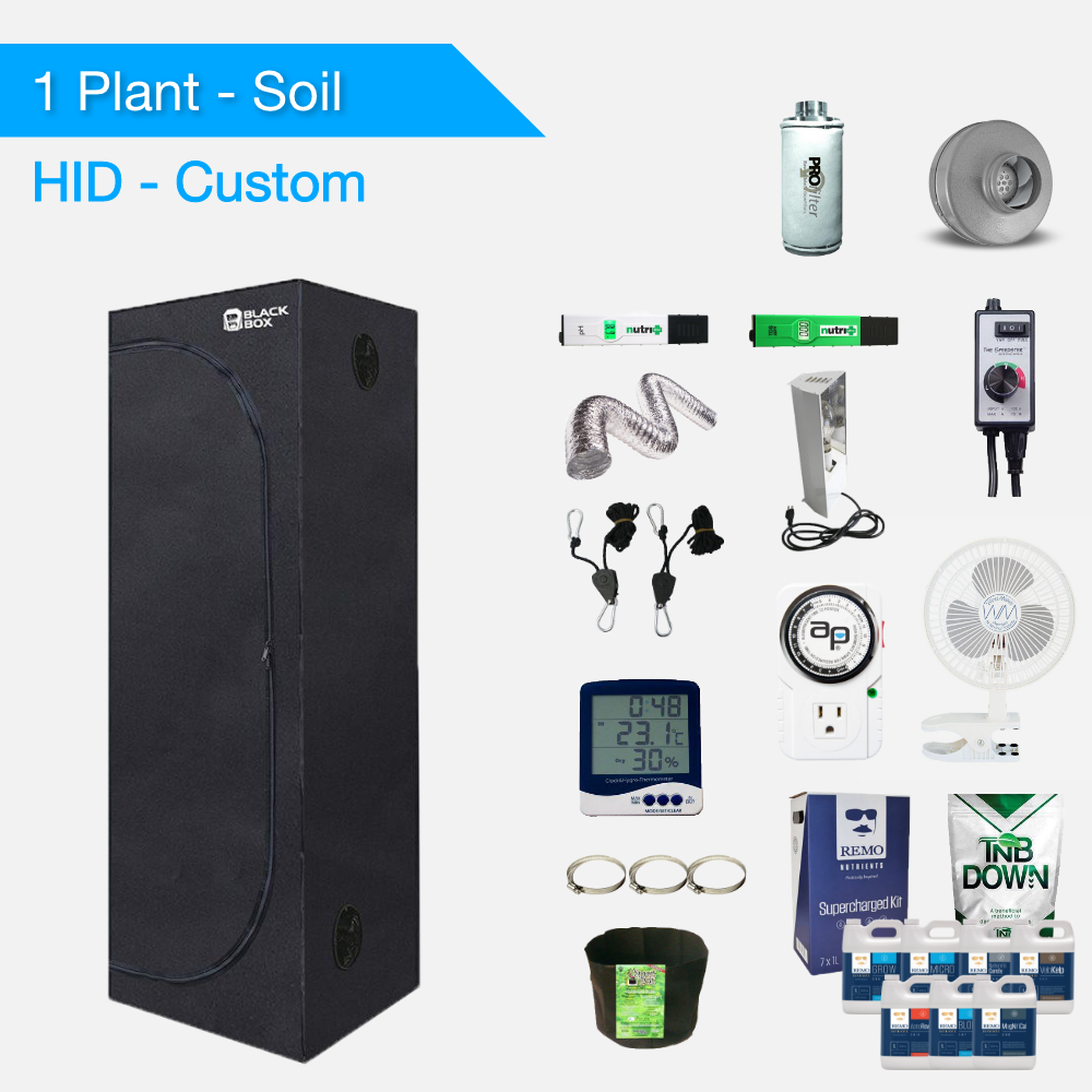 HID/T5 Soil Complete Grow Kits for 1 Plant