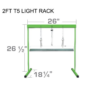 ECO Farm High Quality 2FT/4FT LIGHT RACK-growpackage.com