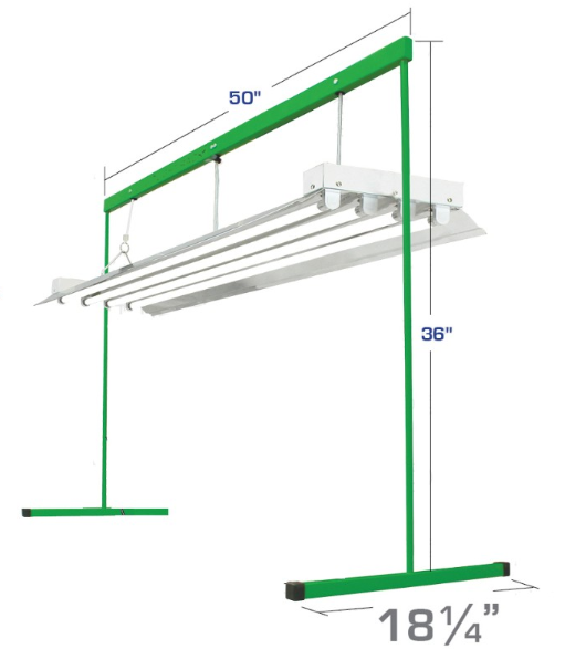 ECO Farm High Quality 2FT/4FT LIGHT RACK-growpackage.com