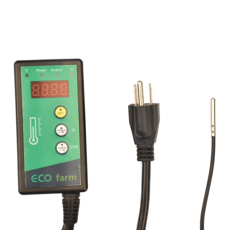 ECO Farm Digital Heat Mat Thermostat Temperature Controller-growpackage.com