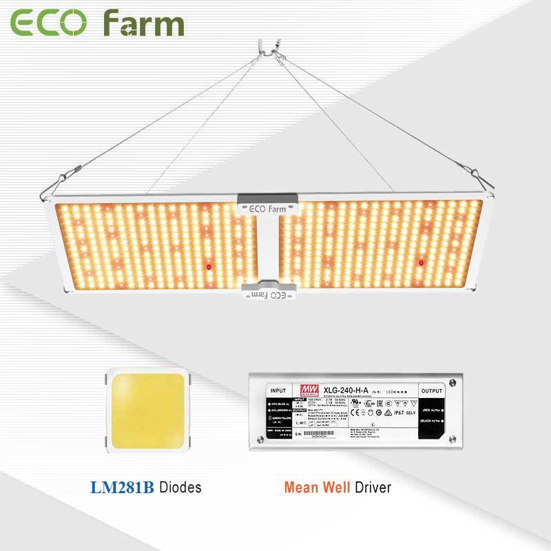 ECO Farm 100/220/450/600W Quantum Board With Samsung LM281B Chips+IR 730nm LED Grow Light