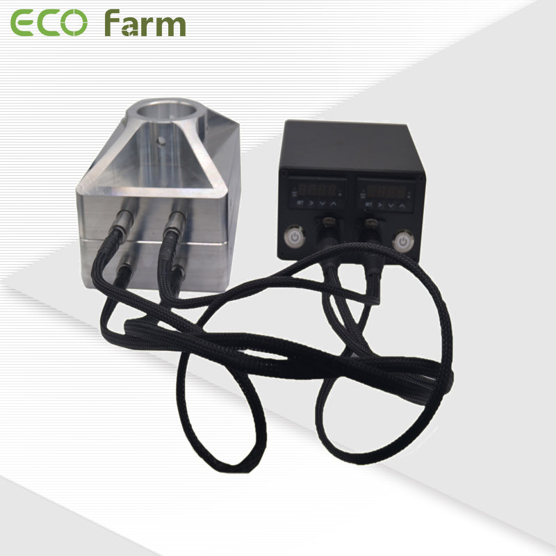 ECO Farm 4"x7" Rosin Heat Press Convex Plate Kit With Four Heating Rod-growpackage.com
