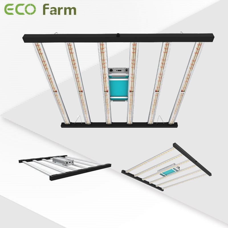 ECO Farm 650W Samsung LM301B Full Spectrum Detachable LED Grow Light Bar H3 Series
