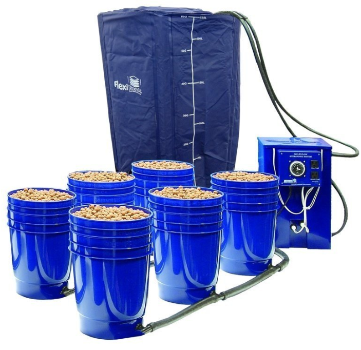 Greentree Hydroponics Multi Flow 6 Site Ebb and Flow Hydroponic System