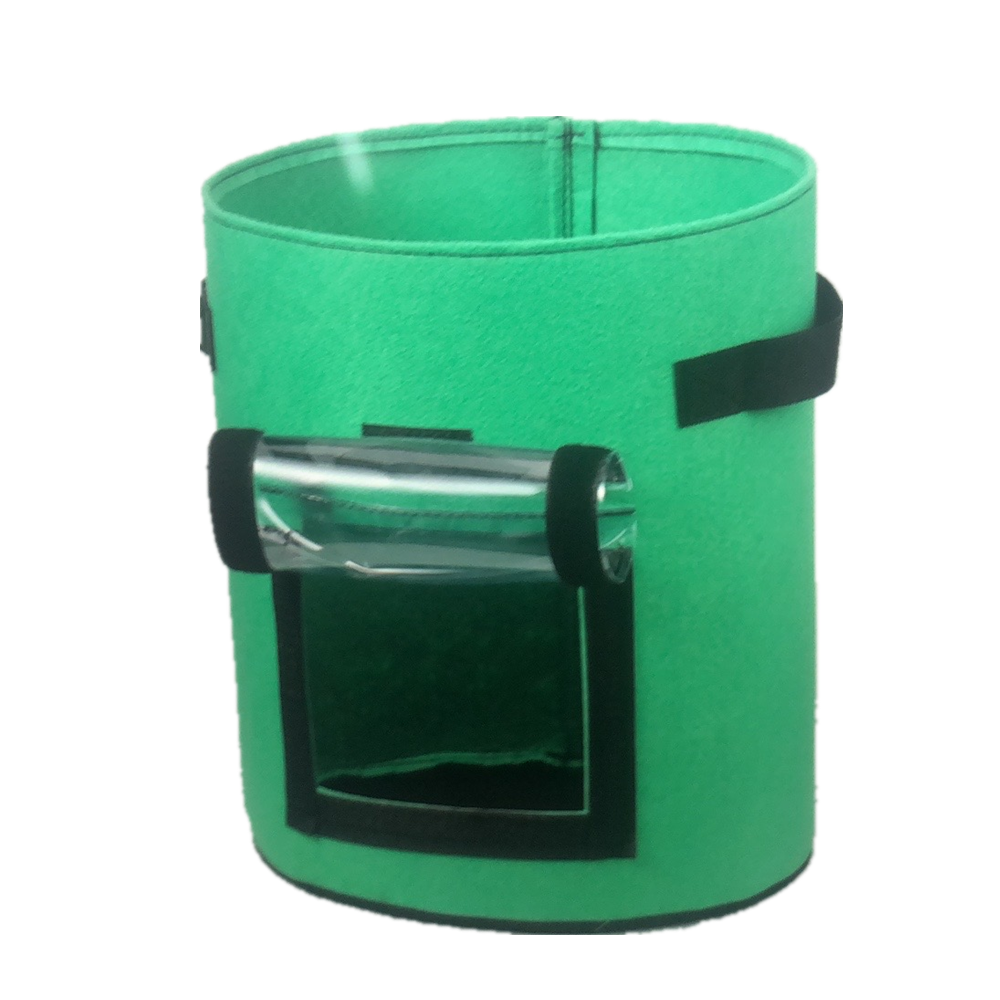 ECO Farm Non-woven Garden Planter Pot Fabric Bags With Handles ECO-friendly Garden Grow Bag-growpackage.com