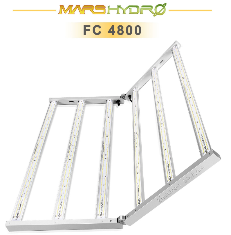 New Mars Hydro FC 4800 480W LED Grow Light with Samsung LM301B Osram Diodes for 5ft×5ft