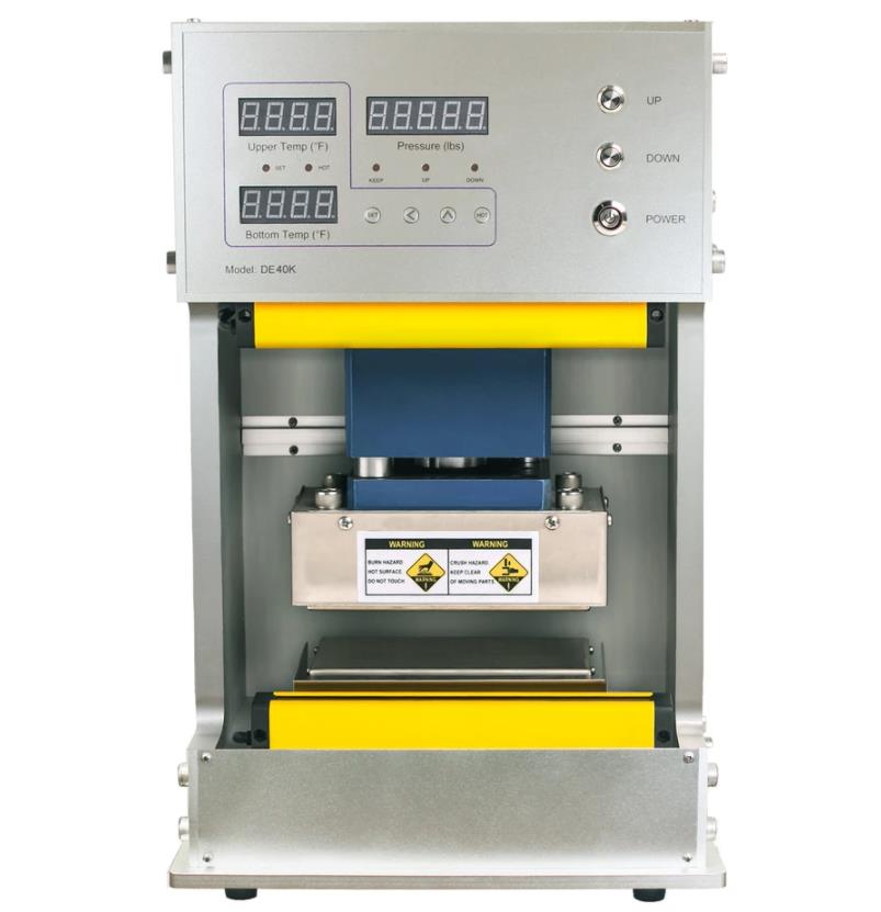 Dulytek Elite DE40K 20 Ton  INDUSTRIAL STRENGTH HYBRID POWER ROSIN HEAT PRESS