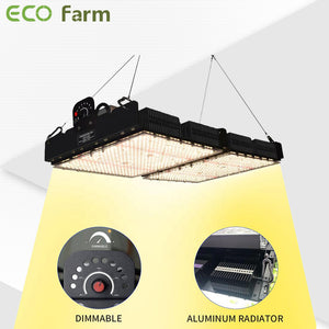 ECO Farm 250W/500W Dimmable LED Grow Light for Greenhouse-growpackage.com