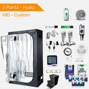 HID/T5 Hydroponic Complete Grow Kits for 2 Plants