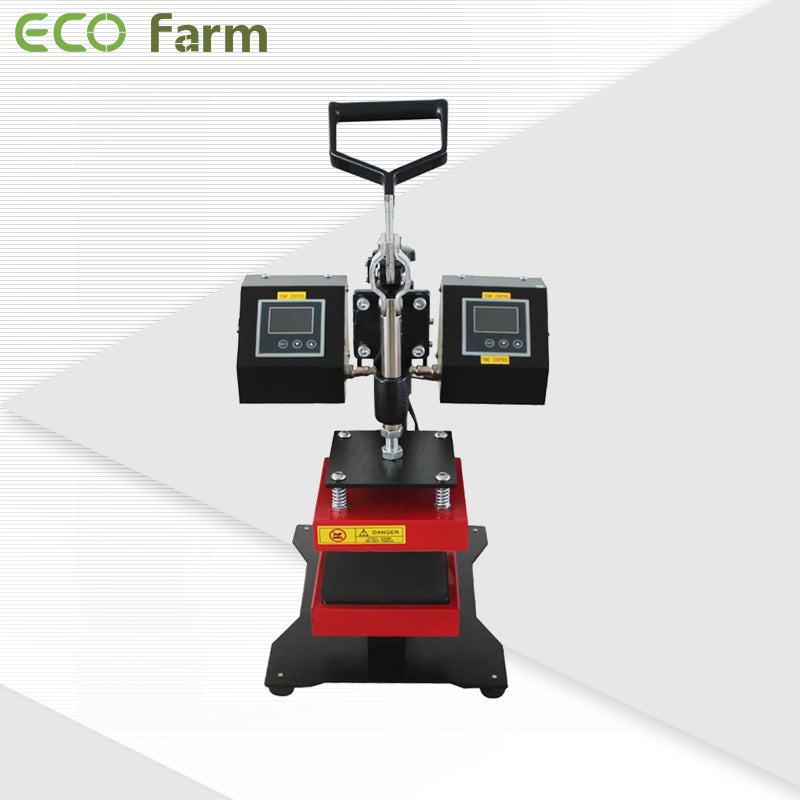 ECO Farm Hydraulic Manual Dual Heating Rosin Press Machine-growpackage.com