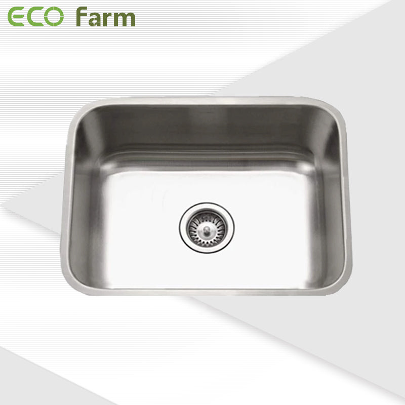 ECO Farm Stainless Steel Single Bowl Sink-growpackage.com