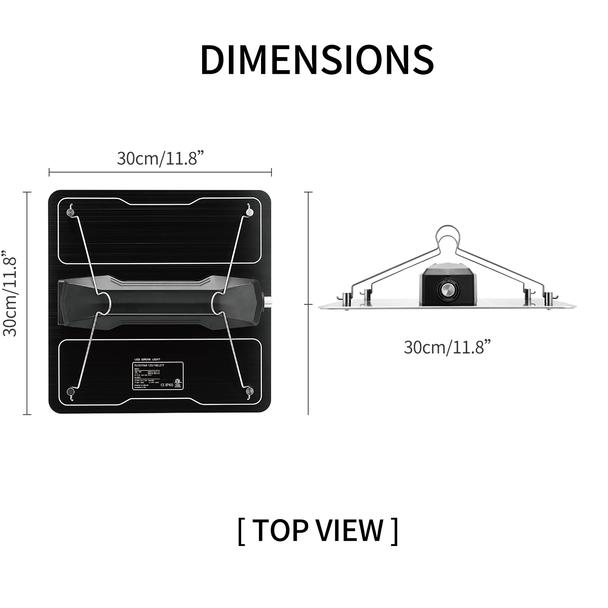 SunStream LED Full Spectrum Dimmable LED Grow Light