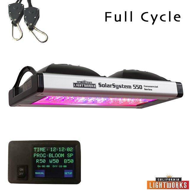 California Lightworks SolarSystem 550 (w/ controller) - LED Grow Lights Depot