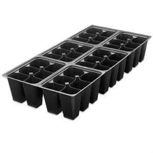 T.O. Plastics 705150C Square Pot Carry Trays (100 / cs)