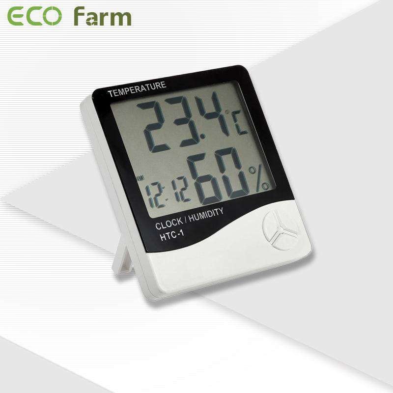ECO Farm Thermo-Hygrometer 2-in-1-growpackage.com