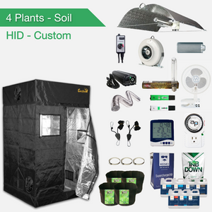 HID (HPS/MH) Soil Complete Grow Kits for 4 Plants