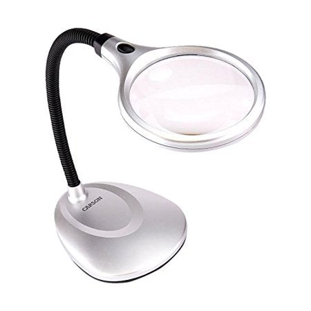 Carson Optical DeskBrite 200 - 2x LED Magnifier Lamp