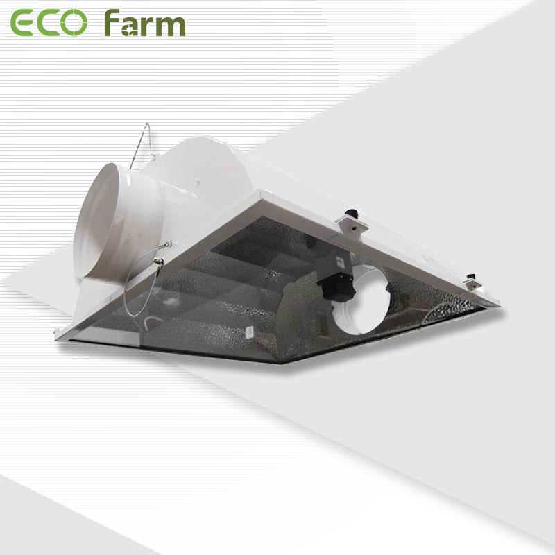 ECO Farm Medium 8" Air Cooled Hood Grow Light Reflector SE R1008-growpackage.com
