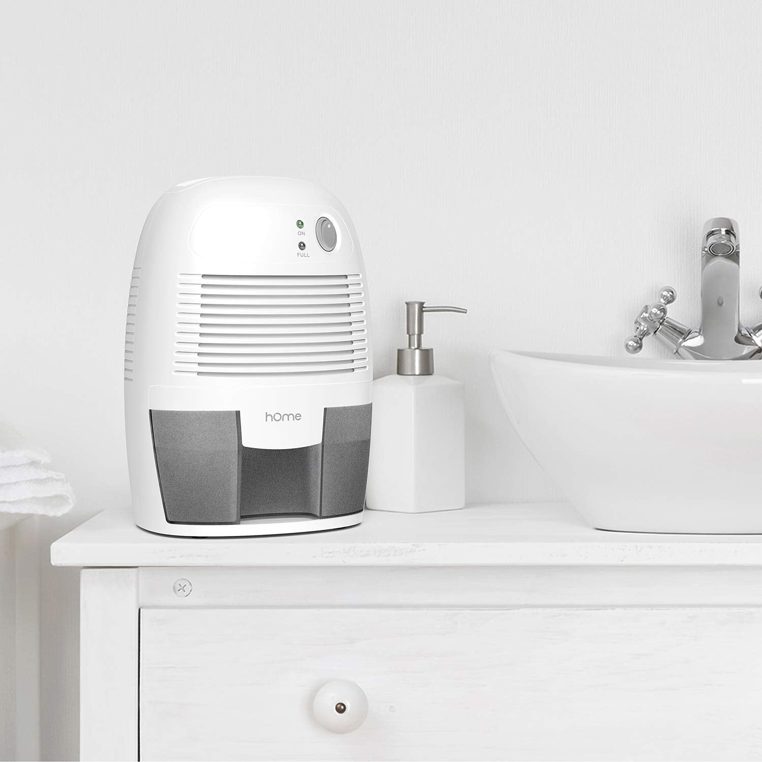 hOmeLabs Small Space Dehumidifier with Auto Shut-Off for Grow Room