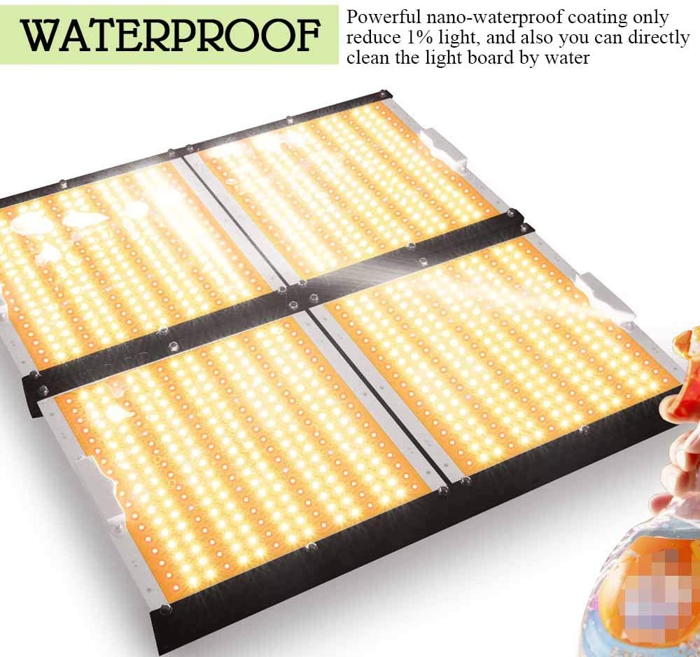 Carambola 4000W Full Spectrum LED Grow Light for 5x5 ft Grow Tents