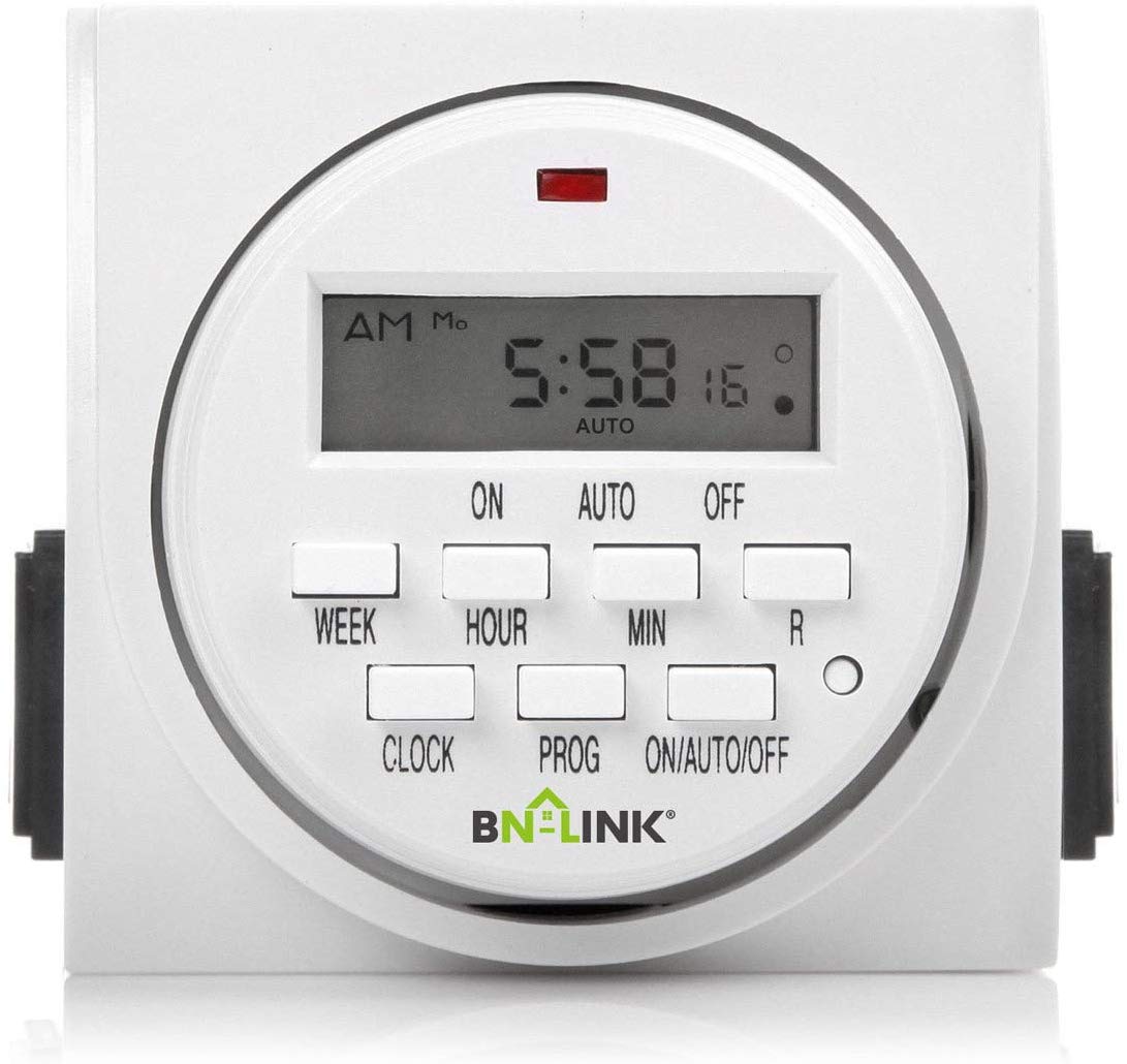 BN-LINK 7 Day Heavy Duty Digital Programmable Timer