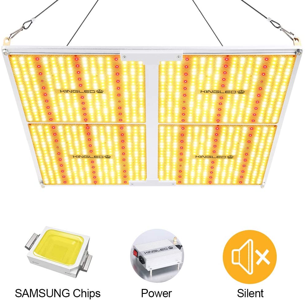 King Plus UL Series 4000W LED Grow Light Full Spectrum Plants Lights for Indoor Veg and Flower Growing Lamp(1240 Samsung LED Chips)