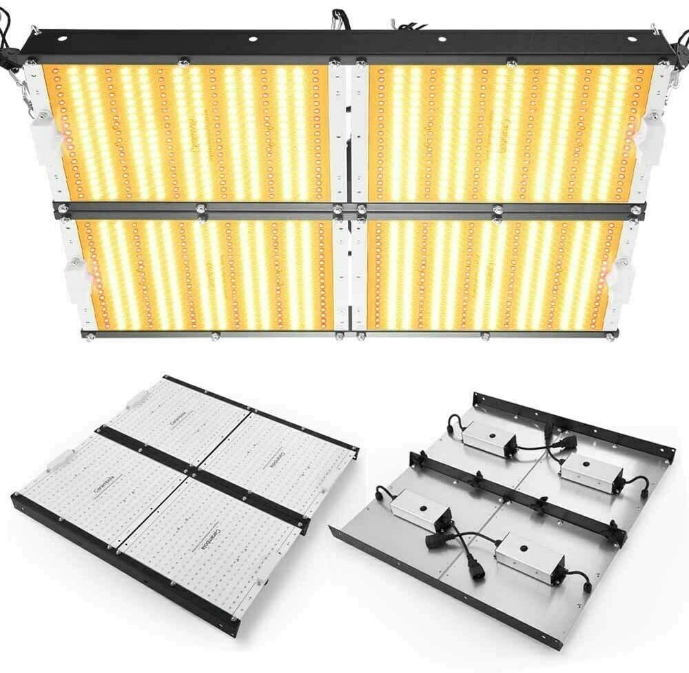 Carambola 4000W Full Spectrum LED Grow Light for 5x5 ft Grow Tents
