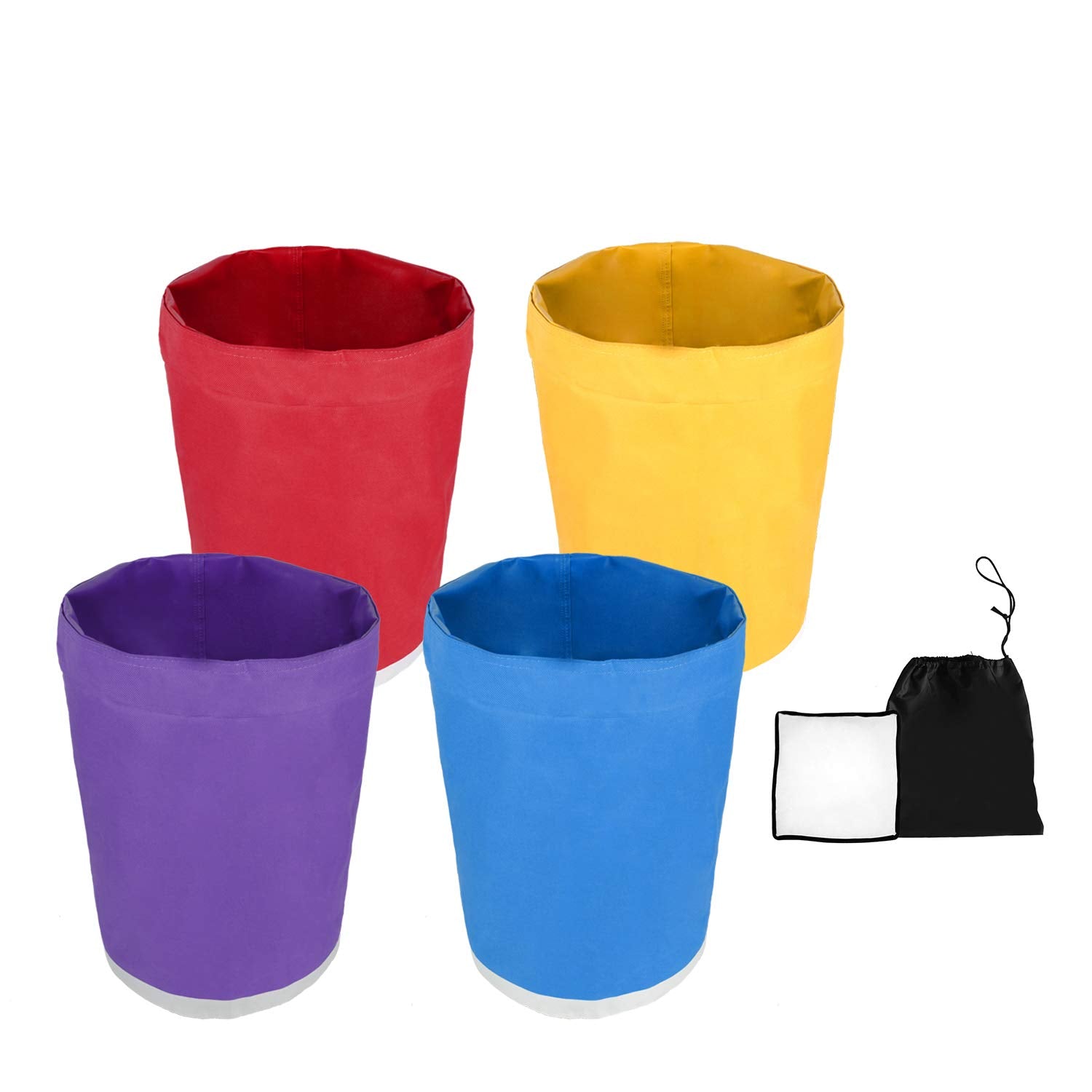 VIVOSUN 1-Gallon 4-Bag Herbal Ice Bubble Hash Bag Essense Extractor Kit Filtration Bags/Set