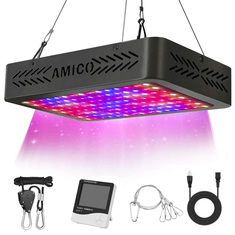 Amico 1200W UV&IR Full Spectrum LED Grow Light