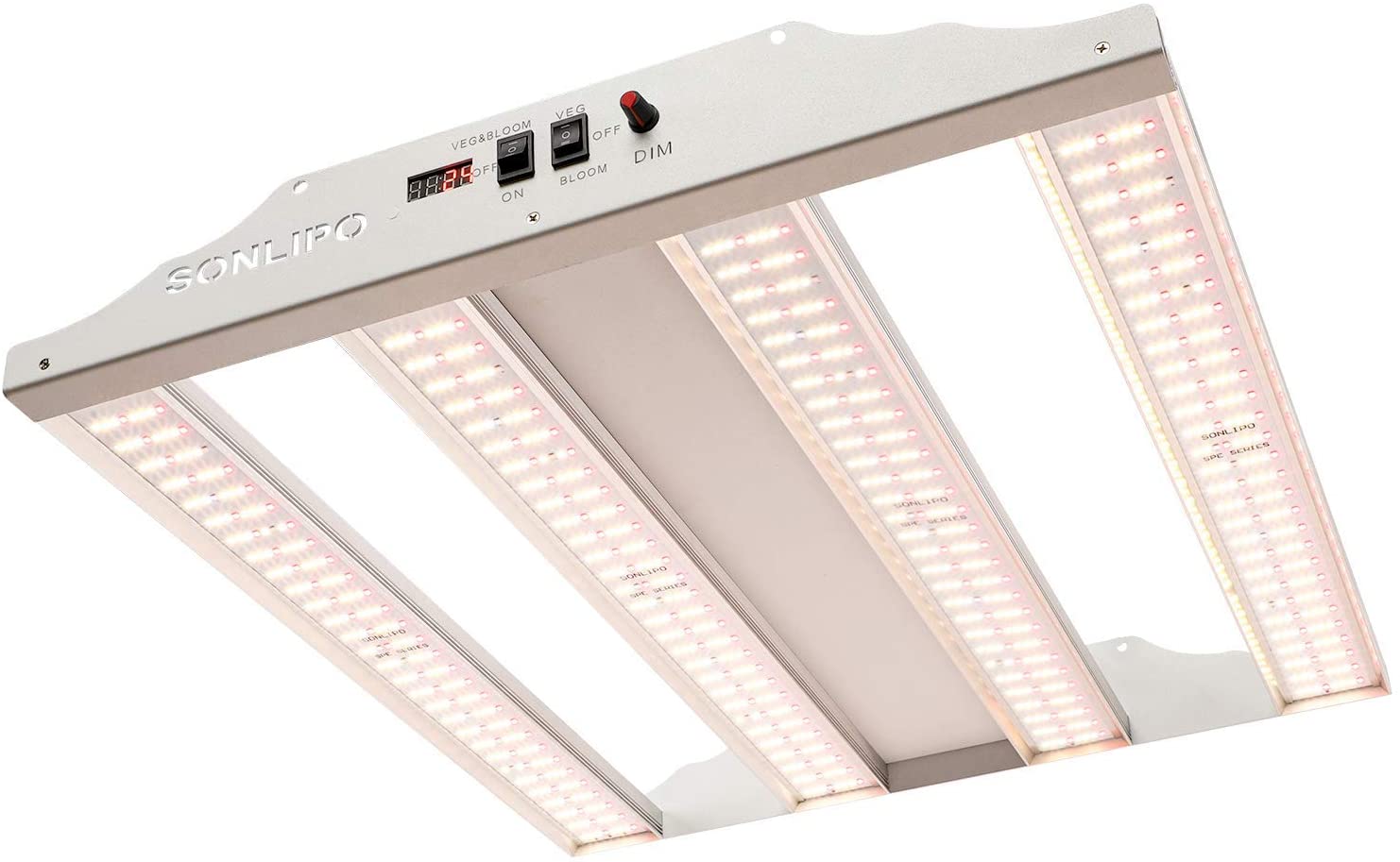 Sonlipo SPE2000 LED Grow Light Samsung Full Spectrum with Veg and Bloom