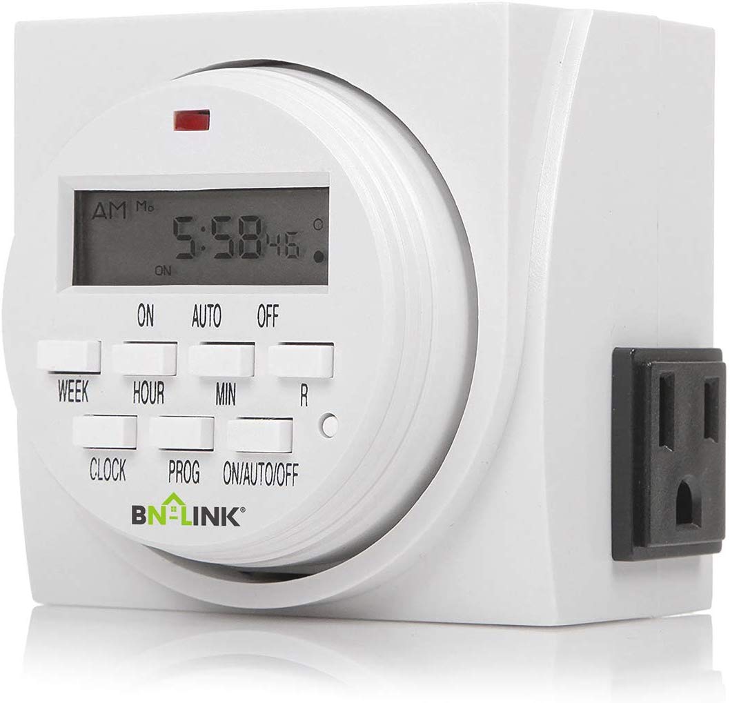 BN-LINK 7 Day Heavy Duty Digital Programmable Timer