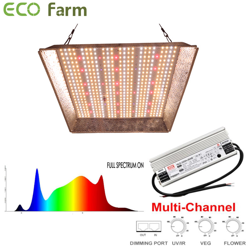 ECO Farm G3 LM301B 100W/240W/330W Quantum Board with UV IR and 3 Dimmers